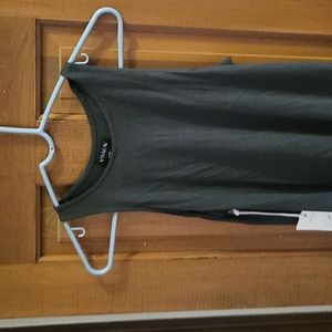 VISAKAI gray NWT open back tank